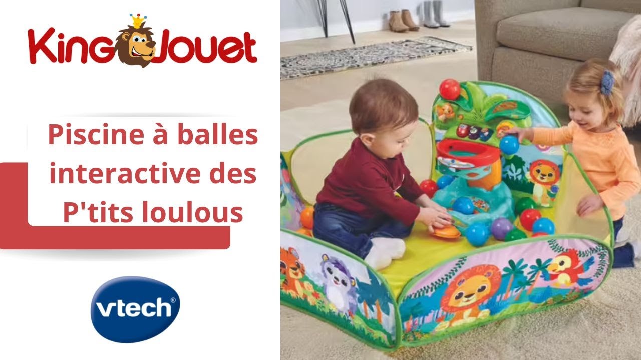 VTech Piscine à balles interactive des P'tits loulous - Exclusive