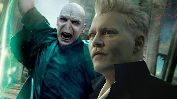 How did Grindelwald die in Harry Potter?