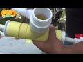 Cómo hacer filtro de agua con algodón y PVC