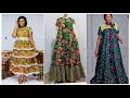 African fashion gorgeous and fascinating ankara maxi gown styles collection