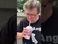 Angry grandma trys grimace shake 