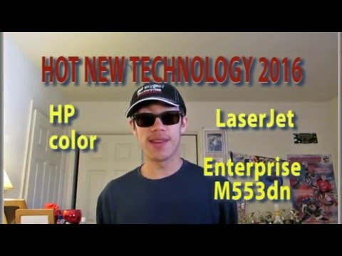 HOT NEW Technology 2016: HP Color LaserJet Enterprise M553dn (Laser Printer)