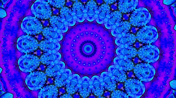 4Hr of 4k Psychedelic Visual Therapy Mandala Meditation with Soothing Music to Calm Your Mind