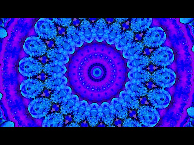 4Hr of 4k Psychedelic Visual Therapy Mandala Meditation with Soothing Music to Calm Your Mind class=