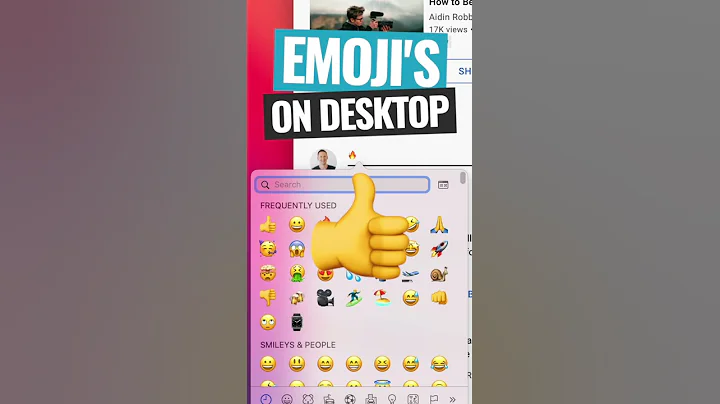 Emoji Shortcut for PC & MAC! #Shorts