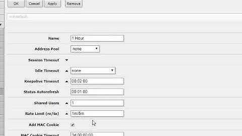 How change rate limit in Mikrotik Hotspot?