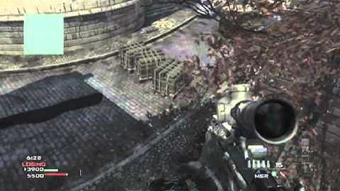 Jump 360 Quickscope! MW3 Gameplay