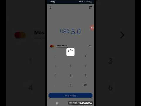 Smilepay Demo: Connecting credit/debit card to top-up money (Private beta)