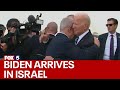 Biden arrives in Israel to show support