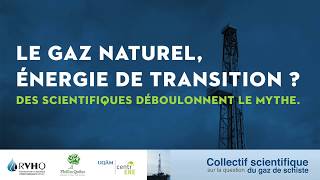 Conférence publique: «Gaz naturel - une énergie de transition?»