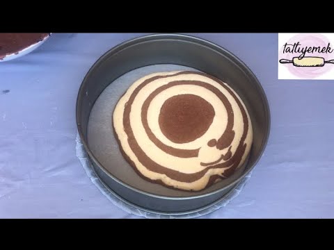 Kek Tarifi Zebra Kaläpta
