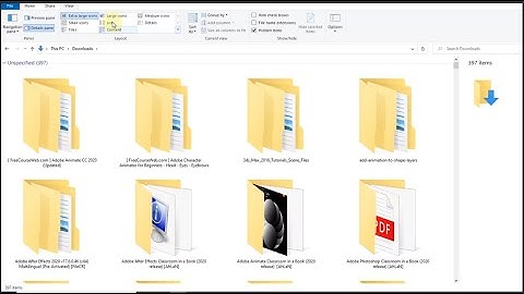 Filter Folder contents By Type in windows 10 ( Part 2)