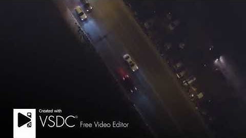 GoPro + Quadcopter streetrace shooting edited in VSDC Free Video Editor
