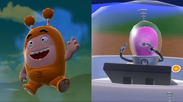 Oddbods Turbo Run - Slick vs Alien Boss Gameplay Android, iOS | Kick To.