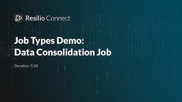 Resilio Connect: Job Types Demo - Data Consolidation Job