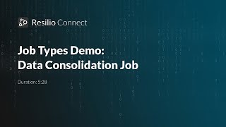 Resilio Connect: Job Types Demo - Data Consolidation Job