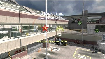 2 Cross Map Throwing Knives in a ROW! :MW2 Terminal: ~with Reactions