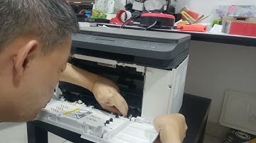 HP m178nw replace fuser unit 惠普m178nw更换定影组件