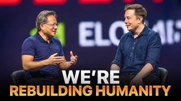Elon Musk en Jensen Huang hebben zojuist de toekomst van de mensheid onthuld!