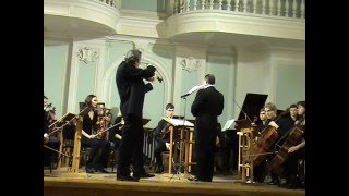 Miniatura de vídeo de "D. Shostakovich - Concerto op.126-a I Yuri Tkanov (viola), Vladimir Rujaev 13.02.2008"