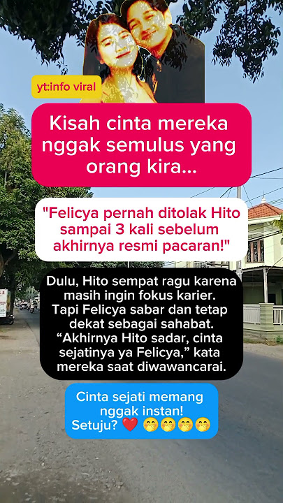 'FELICYA ANGELLISTA PERNAH DITOLAK 3 KALI SEBELUM NIKAH DENGAN CAESAR HITO!' #infoviral #beritaviral