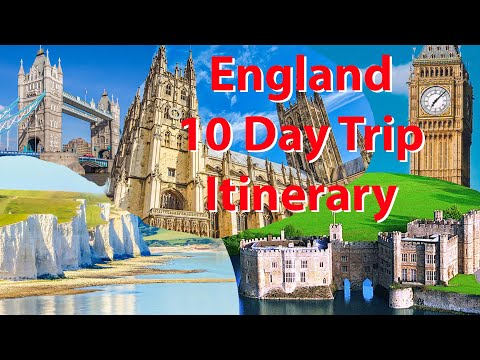 England: 10-Day Travel Itinerary (Southwest Route)
