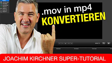 Wie kann ich eine MOV Datei in MP4 umwandeln?