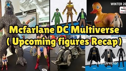 ALL Upcoming DC Multiverse figures from Mcfarlane Toys Recap 