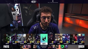 FNC vs OG Fnatic vs Origen Highlights| Week 1 Day 2 | LEC 2019 Spring