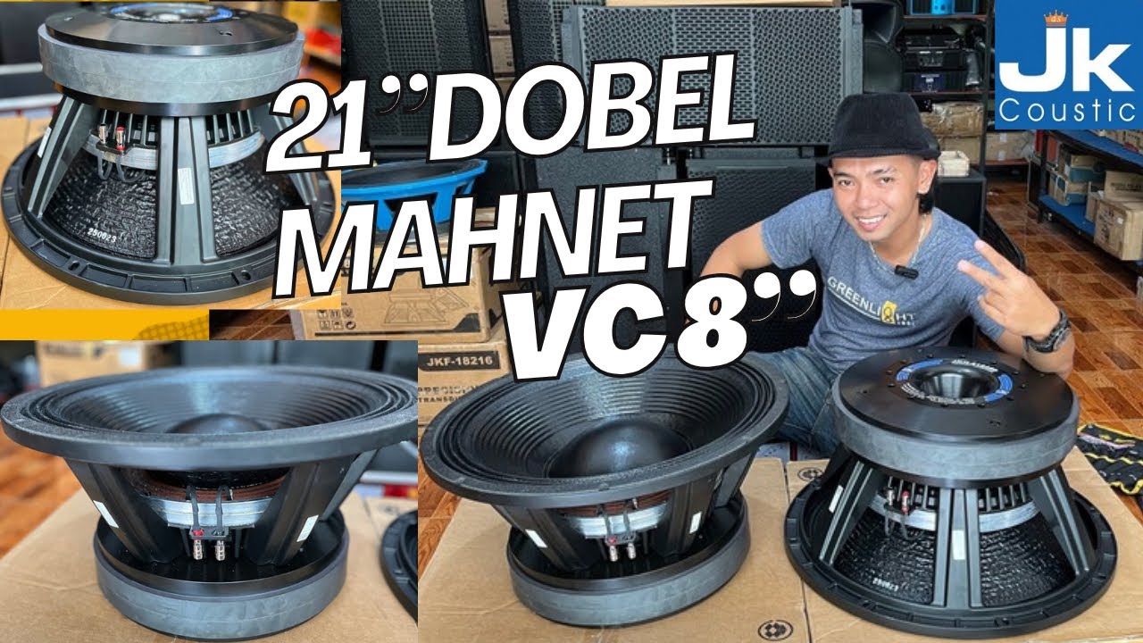 Componen speaker 21” dobel mahmet Jk coustic 