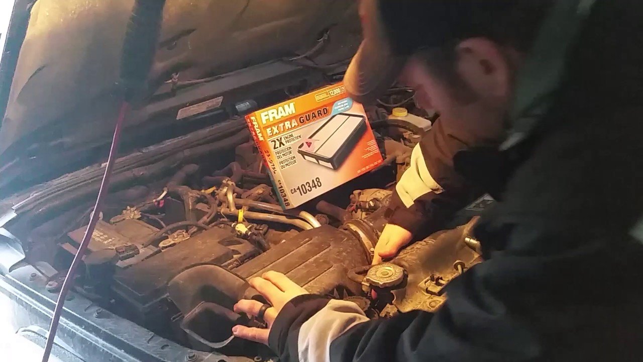 How To Change Air Filter On Jeep Wrangler YouTube
