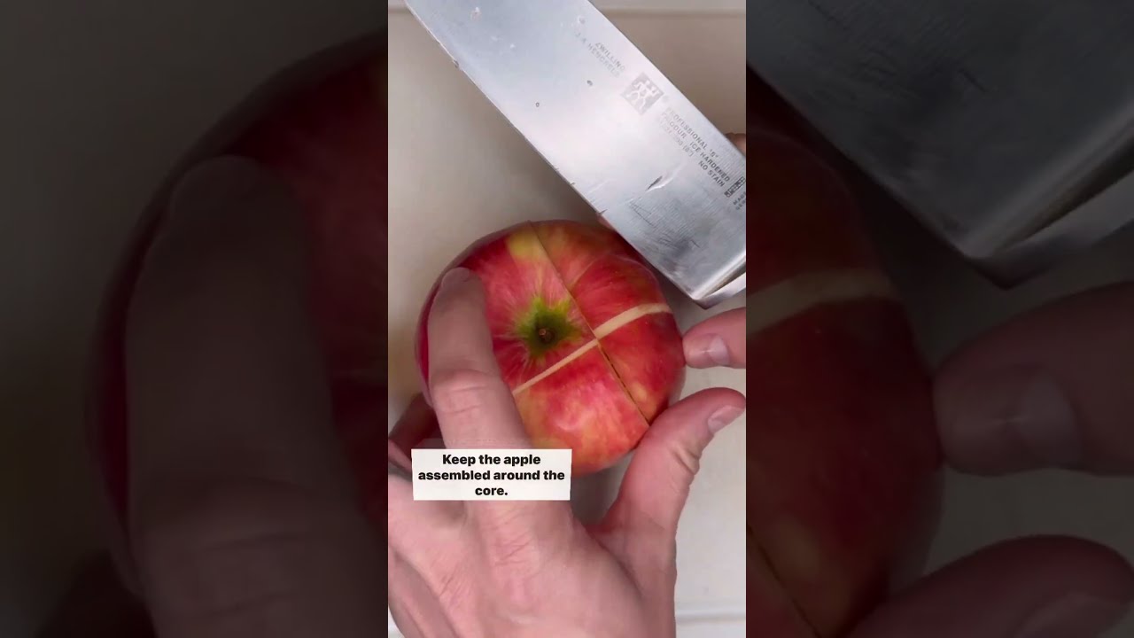 MUST TRY Apple Cutting Hack 