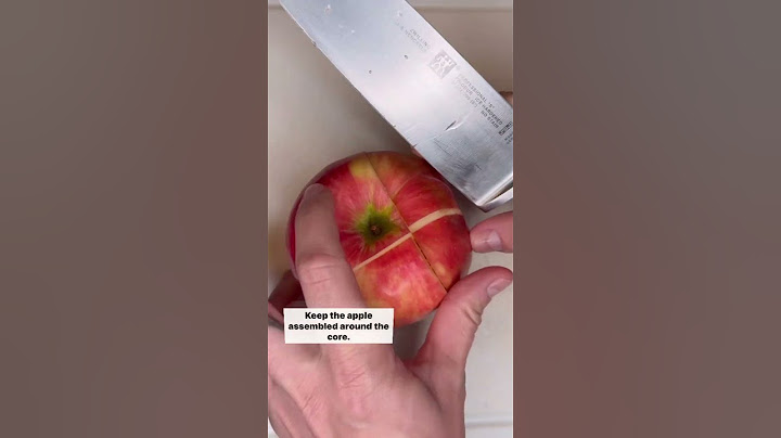 MUSÍTE VYZKOUŠET Apple Cutting Hack!