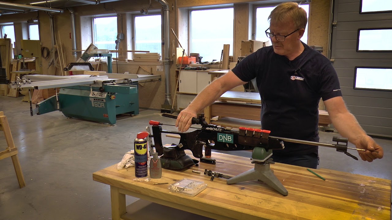 NSSF`s prosedyre for puss av våpen