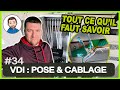 Raliser la pose et le cblage du vdi  coffret de communication et rj45