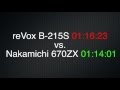 reVox vs Nakamichi