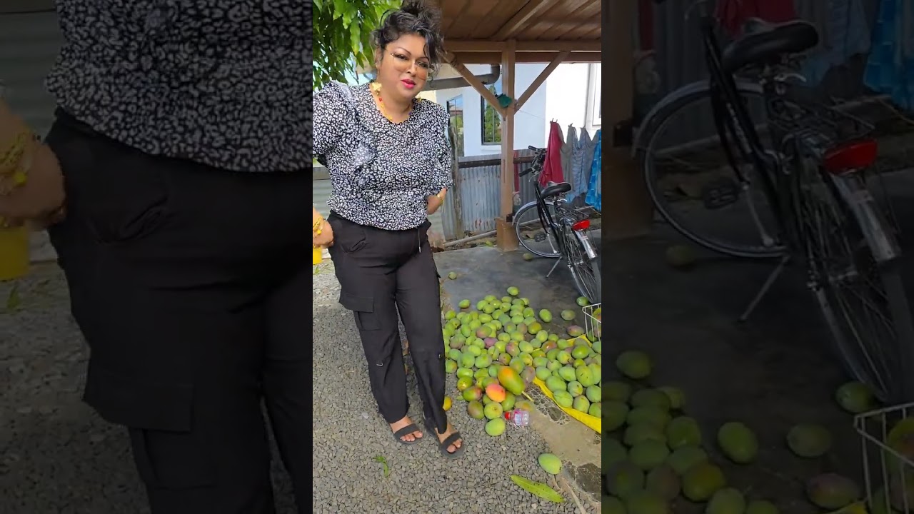 PAPAJA EN MAJA PLUKKEN EN ETEN IN NICKERIE  #fy  #suriname2026 #nickerie2026 #sonyavlogs2026