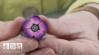 Cool Tools | Polymer Clay Flower Petal Cane by Debra DeWolff