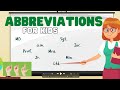 Understanding Abbreviations and Contractions
