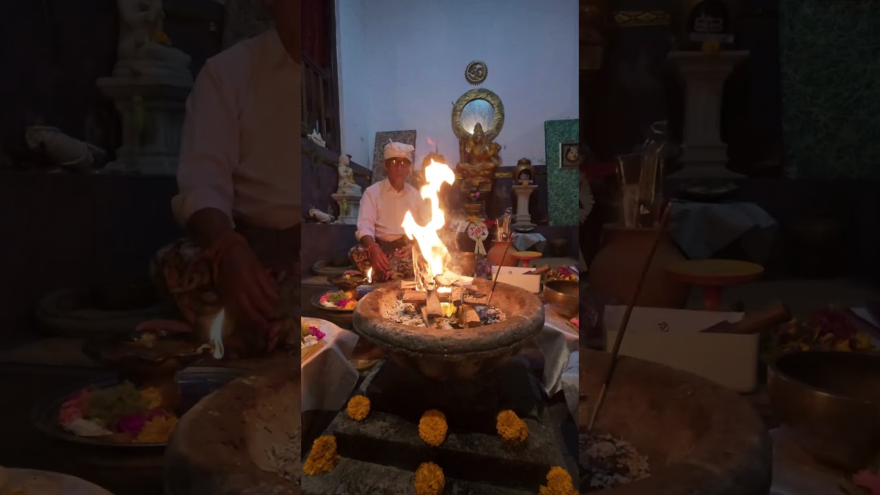 Этой зимой на Бали мы уже прошли день энергетической чистки перед Новым годом