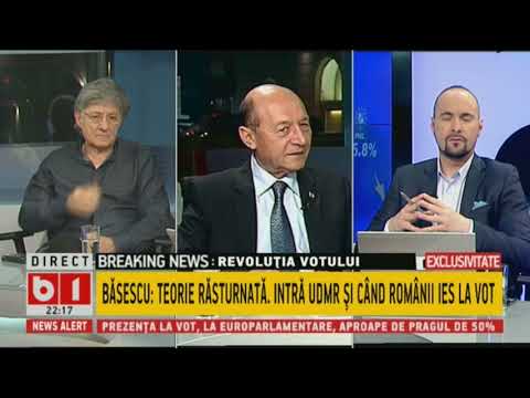 BASESCU: TARICEANU SI PONTA NU IAU VOTURI DIN DIASPORA, 26 MAI 2019