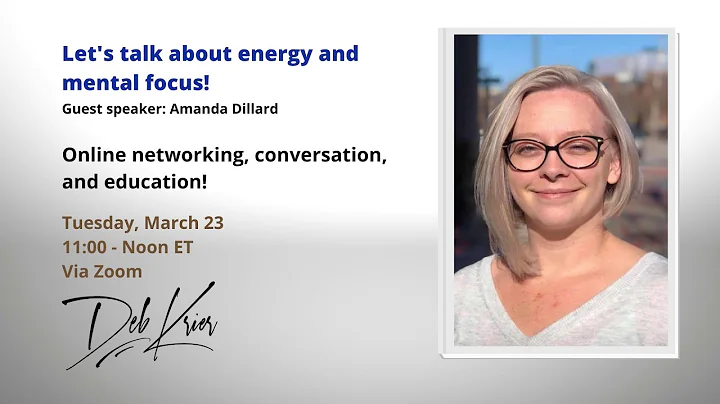 Online Networking with Amanda Dillard