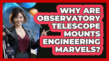 Why Are Observatory Telescope Mounts Engineering Marvels? - Astronomy Made Simple