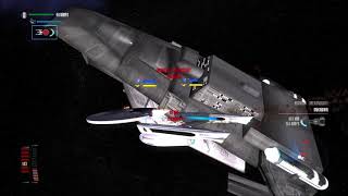 Star Trek Legacy: Ultimate Universe 2.2 - Federation Class Starleague Refit vs. Husnock!!
