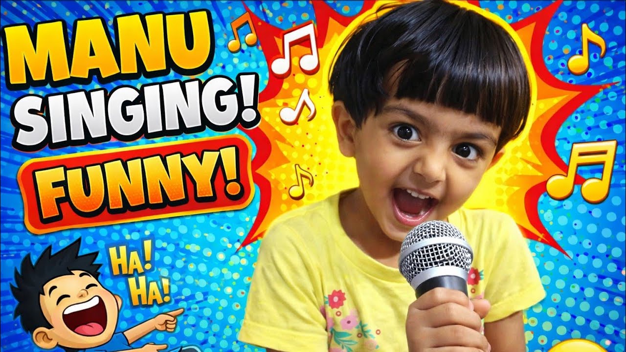 Manu Ki Funny Singing 😂 | Full Masti Performance!
