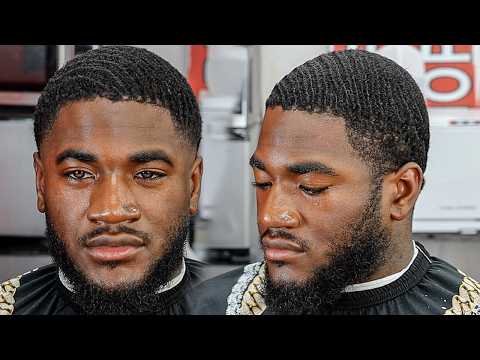 INSANE LOW DROP FADE ON 720 WAVES/ FADED BEARD/ HAIRCUT TUTORIAL 