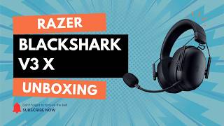 Razer Blackshark V3 X Hyperspeed Unboxing  Wireless Gaming Beast