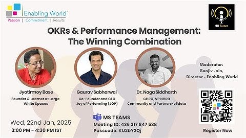OKRs & Performance Management: The Winning Combination - Expert Panel Discussion