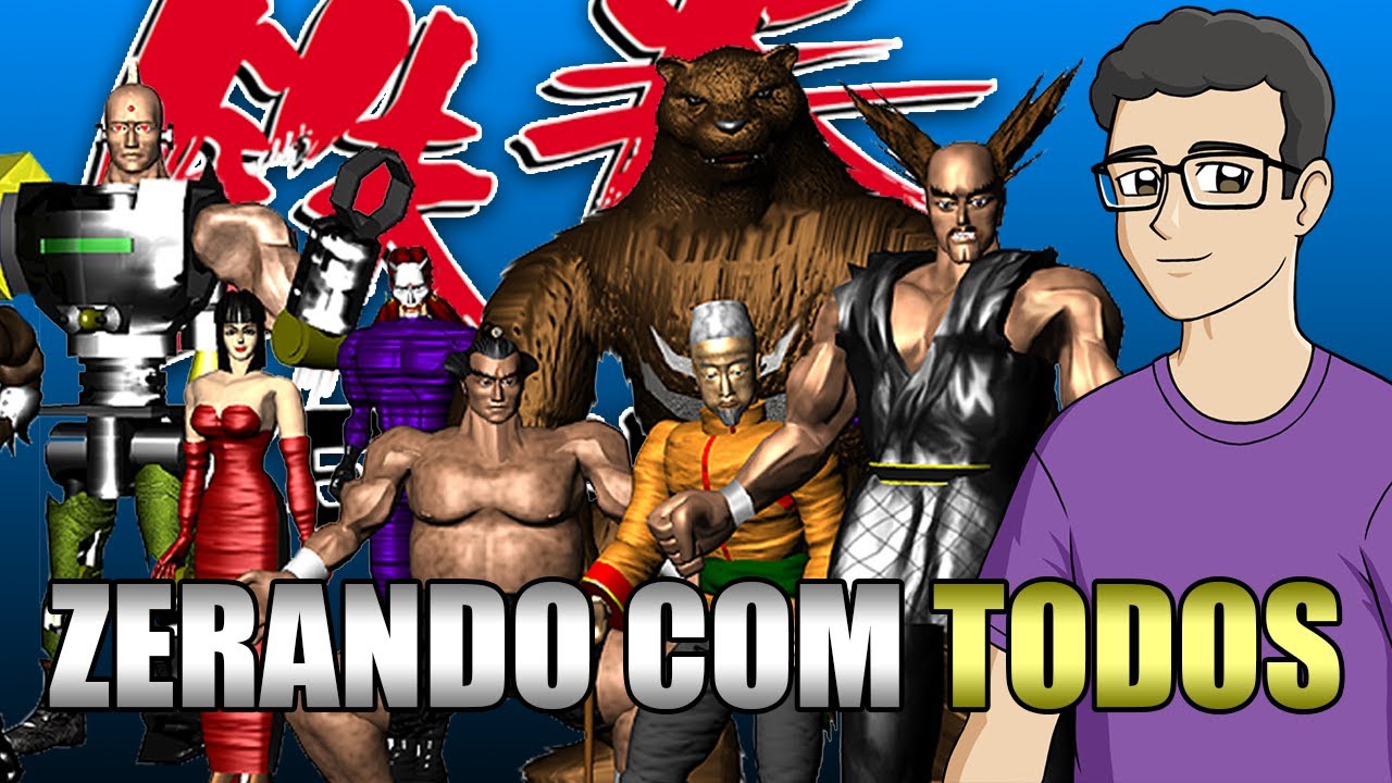 Tekken 6 - todos os personagens - Cada dia 1 game novo 