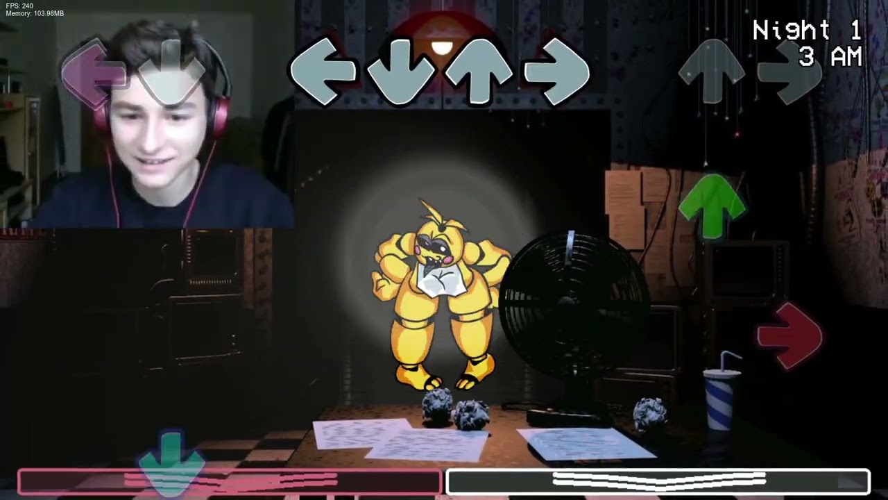 FNF VS BATEK OFFICIAL (The_Brian WEEK) я доделал (я думаю) песню с чикай